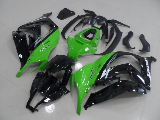 Green and Black 11-15 Kawasaki ZX10R Motorcycle Fairings Green and Black 11-15 Kawasaki ZX10R Motorcycle Fairings