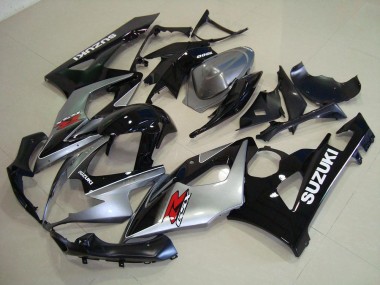 Grey Black 05-06 Suzuki GSXR 1000 Full Motorcycle Fairing Kits