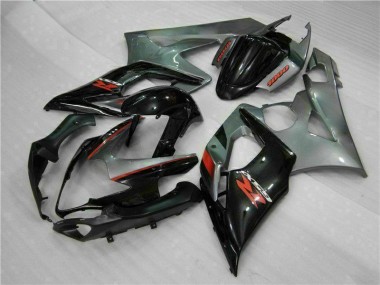 Grey Black 05-06 Suzuki GSXR 1000 Motorcycle Bodywork