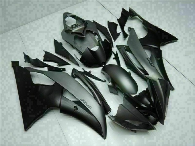 Grey Black 08-16 Yamaha YZF R6 Motorcycle Fairing Grey Black 08-16 Yamaha YZF R6 Motorcycle Fairing