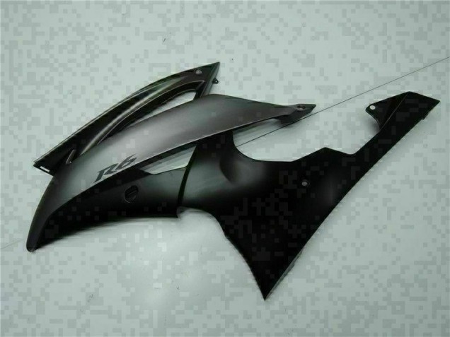Grey Black 08-16 Yamaha YZF R6 Motorcycle Fairing Grey Black 08-16 Yamaha YZF R6 Motorcycle Fairing