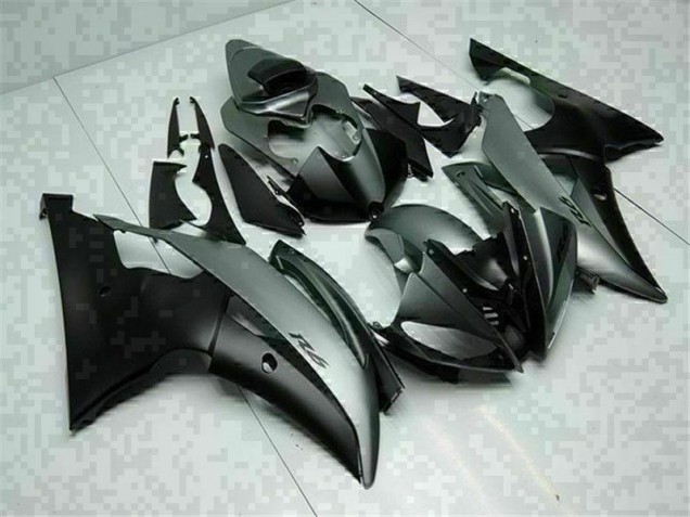 Grey Black 08-16 Yamaha YZF R6 Motorcycle Fairings