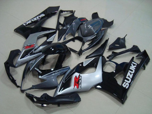 Grey Black Silver 05-06 Suzuki GSXR 1000 Motorcycle Fairings Grey Black Silver 05-06 Suzuki GSXR 1000 Motorcycle Fairings