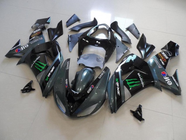 Grey Monster 06-07 Kawasaki ZX10R Motorcycle Fairings Grey Monster 06-07 Kawasaki ZX10R Motorcycle Fairings