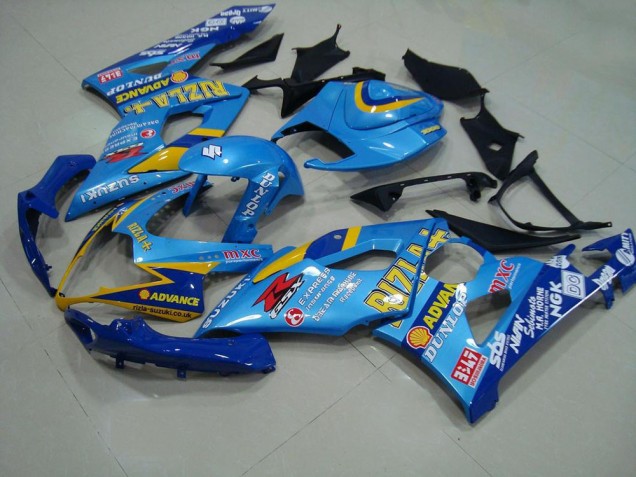 Light Blue Rizla 05-06 Suzuki GSXR 1000 Motorcycle Fairings Light Blue Rizla 05-06 Suzuki GSXR 1000 Motorcycle Fairings