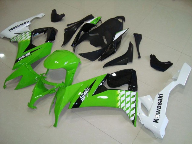 Limed Green 08-10 Kawasaki ZX10R Motorcycle Fairings