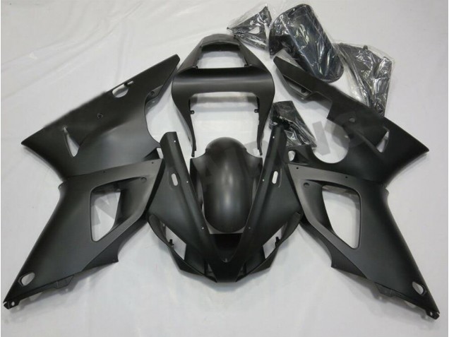 Matte Black 00-01 Yamaha YZF R1 Motorcycle Fairings Matte Black 00-01 Yamaha YZF R1 Motorcycle Fairings