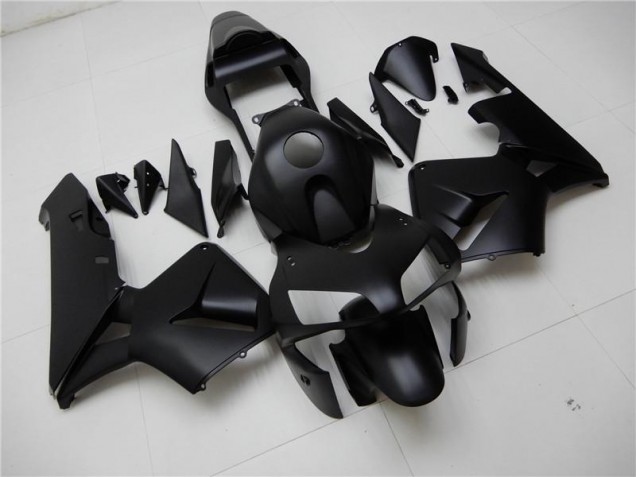 Matte Black 03-04 Honda CBR600RR Motorcycle Fairing Matte Black 03-04 Honda CBR600RR Motorcycle Fairing
