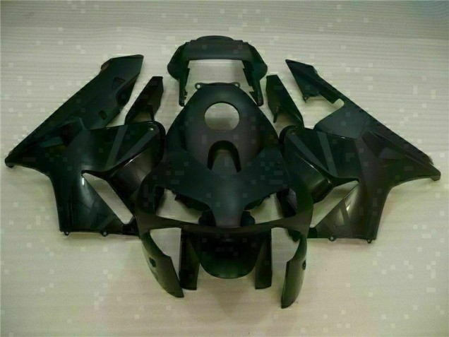 Matte Black 03-04 Honda CBR600RR Motorcycle Fairings Matte Black 03-04 Honda CBR600RR Motorcycle Fairings