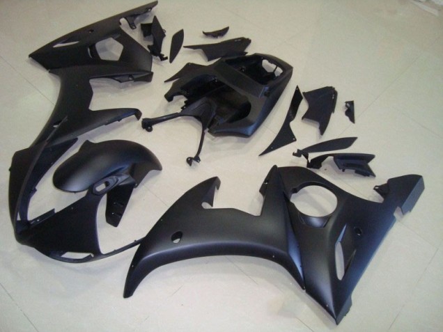 Matte Black 03-05 Yamaha YZF R6 Motorcycle Fairing