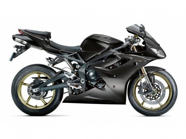 Matte Black 06-08 Triumph Daytona 675 Triple Motorcycle Fairings