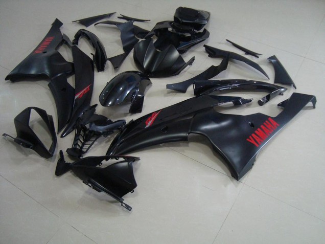 Matte Black 08-16 Yamaha YZF R6 Motorcycle Fairings Matte Black 08-16 Yamaha YZF R6 Motorcycle Fairings