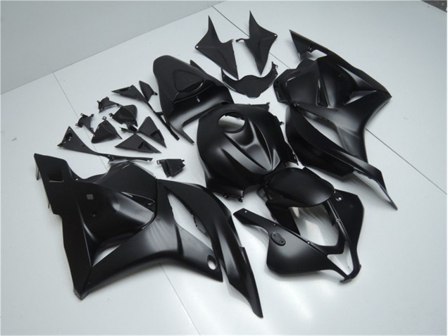 Matte Black 09-12 Honda CBR600RR Motorcycle Fairings Matte Black 09-12 Honda CBR600RR Motorcycle Fairings