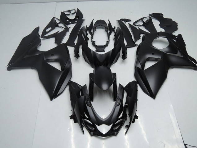Matte Black 09-16 Suzuki GSXR 1000 Motorcycle Fairings Matte Black 09-16 Suzuki GSXR 1000 Motorcycle Fairings