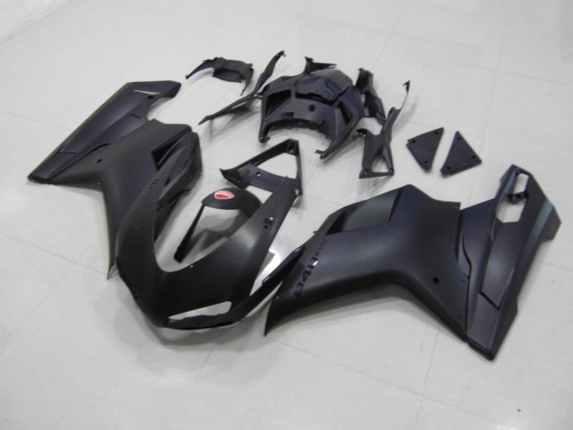 Matte Black Black Sticker 07-14 Ducati 848 1098 1198 Motorcycle Fairings Matte Black Black Sticker 07-14 Ducati 848 1098 1198 Motorcycle Fairings