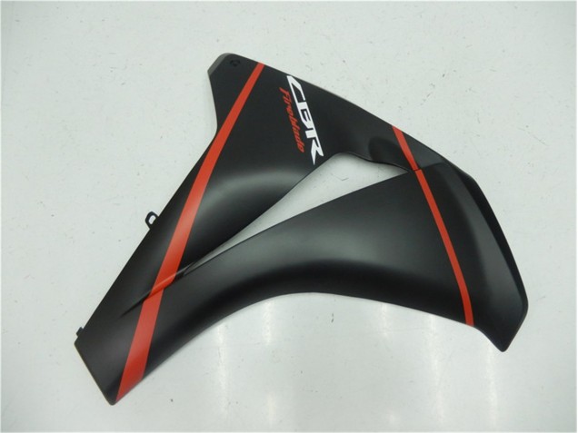 Matte Black Red 08-11 Honda CBR1000RR Motorcycle Fairings
