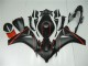 Matte Black Red 08-11 Honda CBR1000RR Motorcycle Fairings