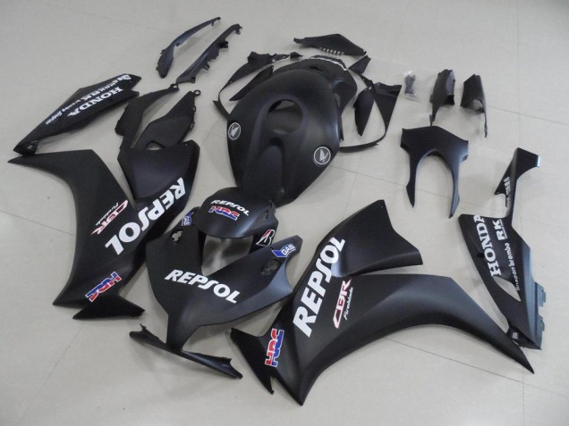 Matte Black Repsol 12-16 Honda CBR1000RR Motorcycle Fairings