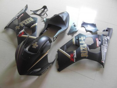 Matte Black Rizla Race 03-04 Suzuki GSXR 1000 Motorcycle Fairings