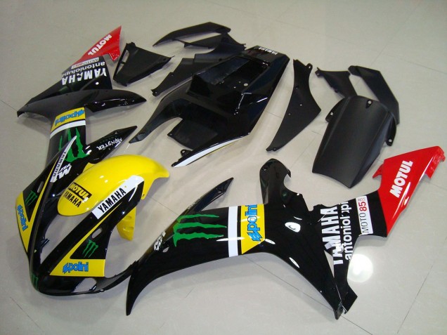 Monster Drink Graphic 02-03 Yamaha YZF R1 Motorcycle Fairings