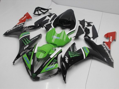 Monster Green 04-06 Yamaha YZF R1 Motorcycle Fairings
