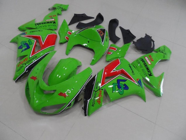Neos Banca 05-06 Kawasaki ZX6R Motorcycle Fairings