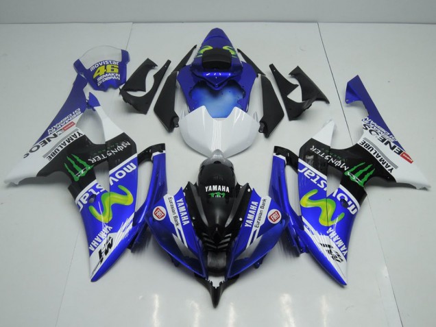 New Movistar 08-16 Yamaha YZF R6 Motorcycle Fairings