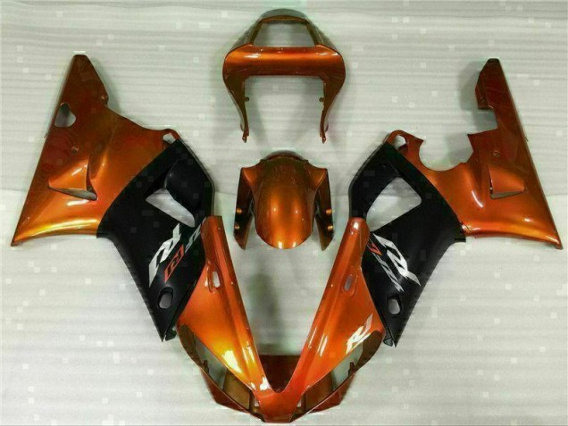 Orange 00-01 Yamaha YZF R1 Motorcycle Fairings Orange 00-01 Yamaha YZF R1 Motorcycle Fairings