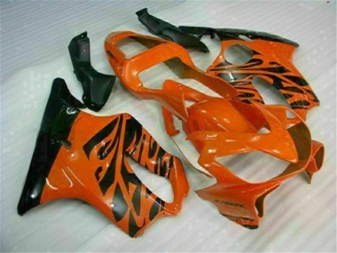 Orange 01-03 Honda CBR600 F4i Motorcycle Fairings