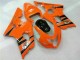 Orange 04-05 Suzuki GSXR 600/750 Motorcycle Fairings Orange 04-05 Suzuki GSXR 600/750 Motorcycle Fairings