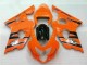 Orange 04-05 Suzuki GSXR 600/750 Motorcycle Fairings Orange 04-05 Suzuki GSXR 600/750 Motorcycle Fairings