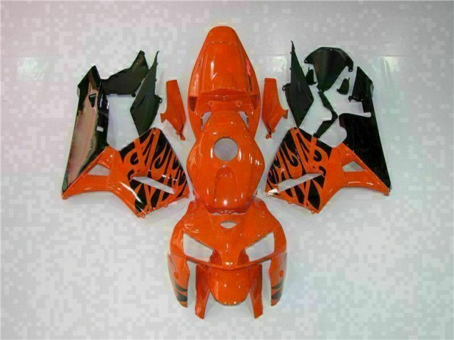 Orange 05-06 Honda CBR600RR Motorcycle Fairing Orange 05-06 Honda CBR600RR Motorcycle Fairing