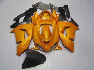 Orange 06-07 Kawasaki ZX10R Motorcycle Fairing