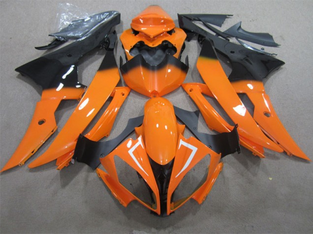 Orange 08-16 Yamaha YZF R6 Motorcycle Bodywork