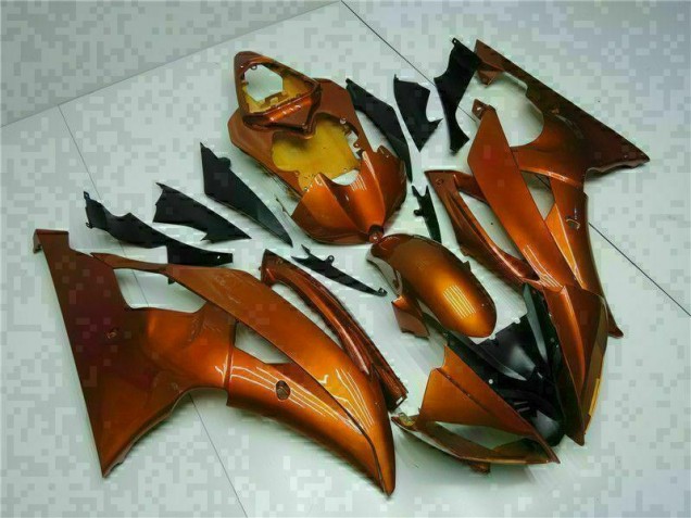 Orange 08-16 Yamaha YZF R6 Motorcycle Fairing