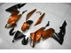 Orange 09-11 Kawasaki EX650 Motorcycle Fairings