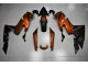 Orange 09-11 Kawasaki EX650 Motorcycle Fairings