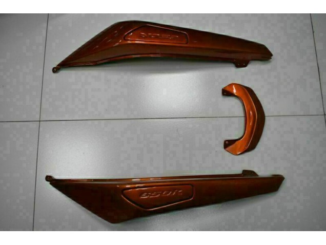 Orange 09-11 Kawasaki EX650 Motorcycle Fairings