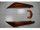 Orange 09-11 Kawasaki EX650 Motorcycle Fairings