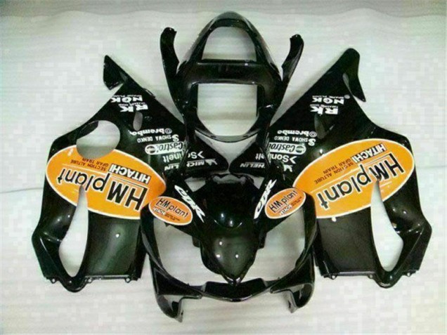 Orange Black 01-03 Honda CBR600 F4i Motorcycle Fairings