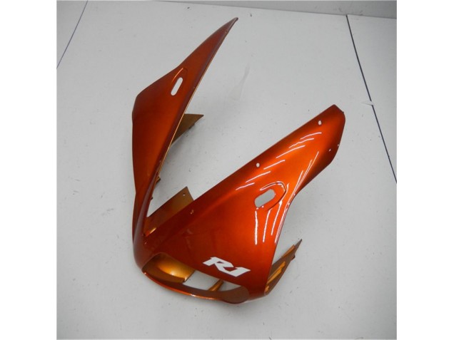 Orange Black 02-03 Yamaha YZF R1 Motorcycle Fairings Orange Black 02-03 Yamaha YZF R1 Motorcycle Fairings