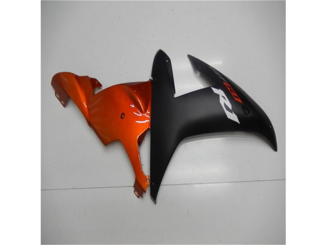 Orange Black 02-03 Yamaha YZF R1 Motorcycle Fairings Orange Black 02-03 Yamaha YZF R1 Motorcycle Fairings