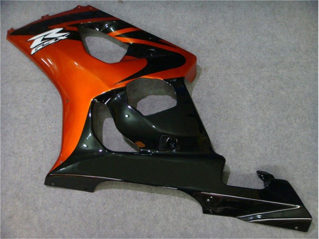 Orange Black 03-04 Suzuki GSXR 1000 Motorcycle Fairings Orange Black 03-04 Suzuki GSXR 1000 Motorcycle Fairings