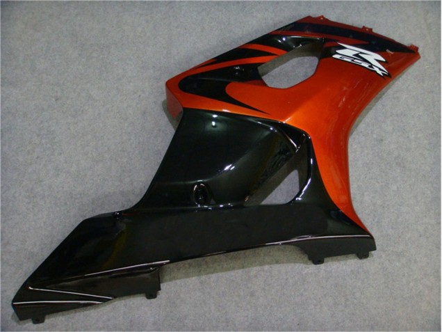 Orange Black 03-04 Suzuki GSXR 1000 Motorcycle Fairings Orange Black 03-04 Suzuki GSXR 1000 Motorcycle Fairings