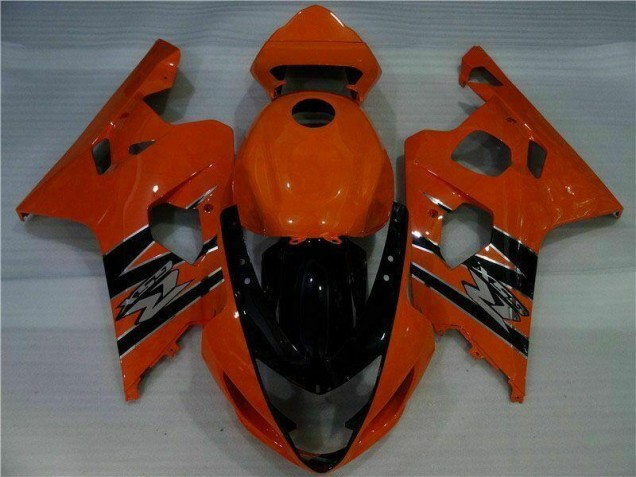 Orange Black 04-05 Suzuki GSXR 600/750 Motorcycle Bodywork Orange Black 04-05 Suzuki GSXR 600/750 Motorcycle Bodywork