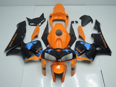 Orange Black 05-06 Honda CBR600RR Full Motorcycle Fairing Kits