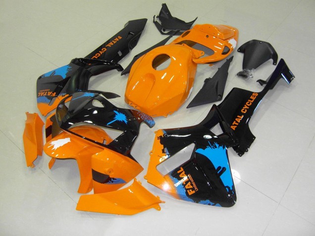 Orange Black 05-06 Honda CBR600RR Motorcycle Bodywork Orange Black 05-06 Honda CBR600RR Motorcycle Bodywork