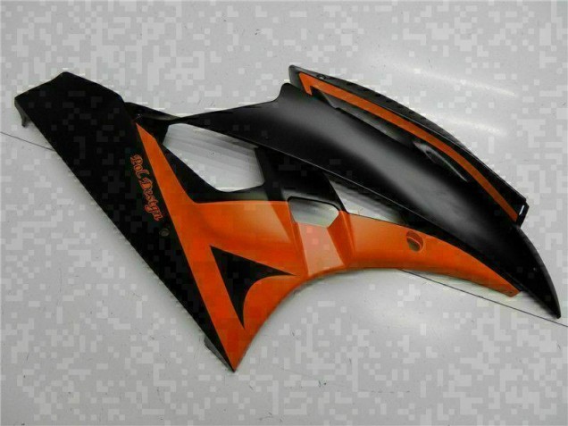 Orange Black 06-07 Yamaha YZF R6 Motorcycle Fairings Orange Black 06-07 Yamaha YZF R6 Motorcycle Fairings