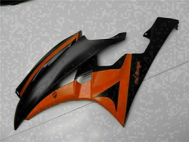 Orange Black 06-07 Yamaha YZF R6 Motorcycle Fairings Orange Black 06-07 Yamaha YZF R6 Motorcycle Fairings