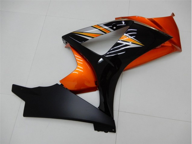 Orange Black 07-08 Suzuki GSXR 1000 Motorcycle Fairings Orange Black 07-08 Suzuki GSXR 1000 Motorcycle Fairings